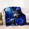 1pc Underwater Paradise Starfish Blanket Comfortable Soft Lightweight All Season Multi Purpose Blanket Travel Camping Picnics Sofa Office Bed Living