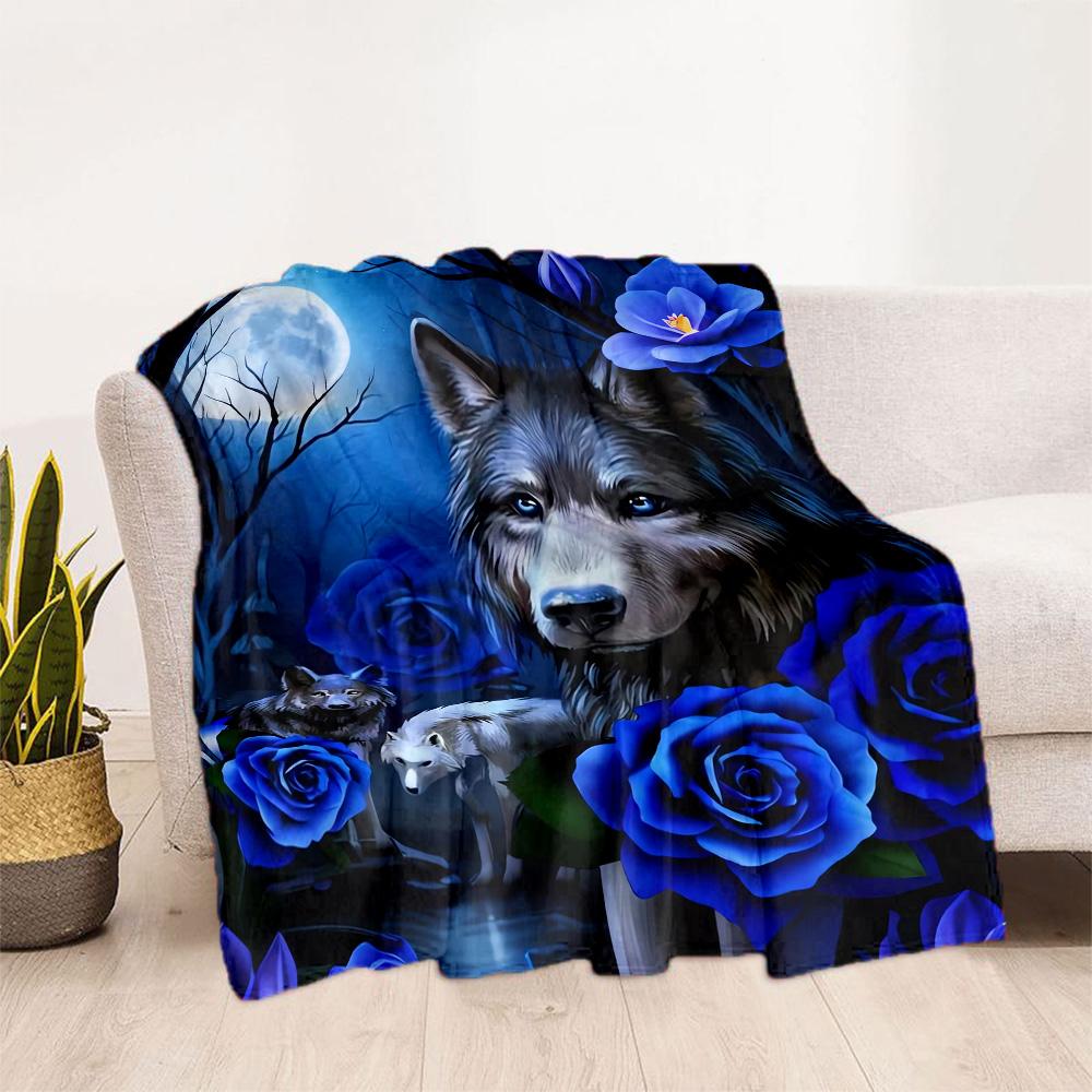 1pc Underwater Paradise Starfish Blanket Comfortable Soft Lightweight All Season Multi Purpose Blanket Travel Camping Picnics Sofa Office Bed Living