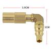 Camping 9/16 To 1/4 Connector Gas Quick Connector Easy To Carry Long-lasting Durability Quick Conversion Reliable Performance
