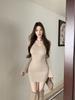 Spicy V-Neck Knit Dress: 2026 Slimming Hip-Hugging Style