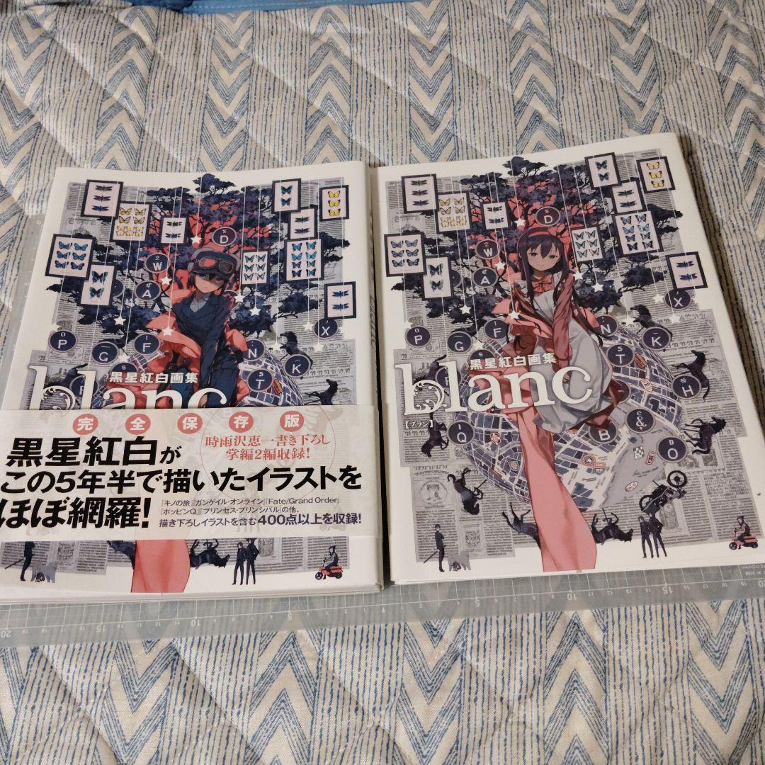 

[USED] Blanc Black Star Red and White Art Collection