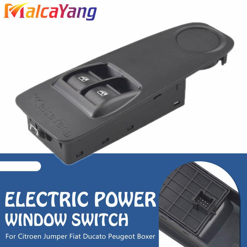 

Driver Side Electric Power Master Window Switch For Citroen Jumper Fiat Ducato Peugeot Boxer 2006-2014 car styling