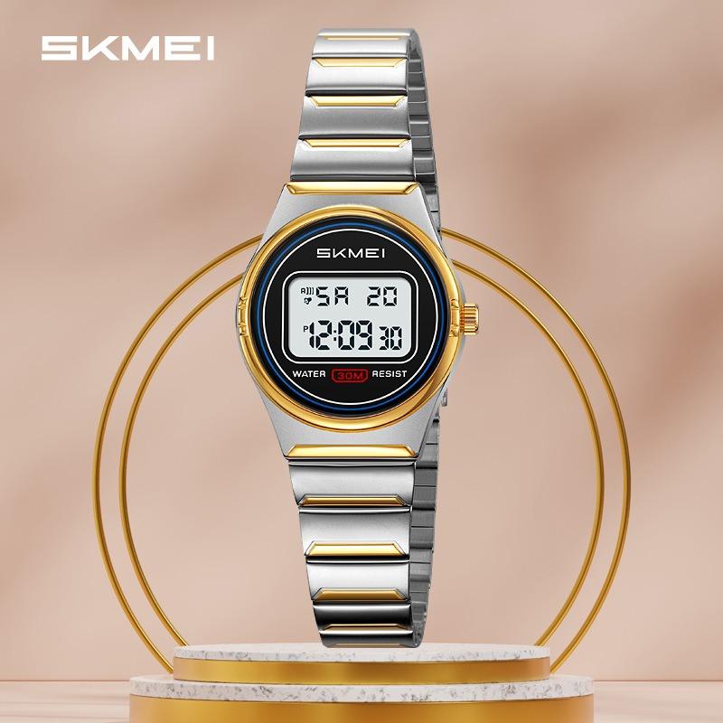 Men's Watch Fashion Small Square Waterproof Multifunctional Electronic Watch Women's Versatile Trend Electronic Watch