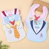 Baby Drool Bibs Cotton Gauze Soft Snap Button Saliva Towel Apron For Infant Adjustable Feeding Bibs Burp Cloths Kids Accessories