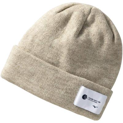 Mizuno Malha Térmica Dupla para Clima Frio, Tamanho Único, Boné, Proteção, Exterior, B2JW9541, Veludo Cotelê,