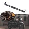 Schwarze Eisen-Motorrad-Blinker-Umsetzhalterung vorne und hinten.