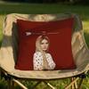 Singer LLana Del Rey Cushion Cover Soft Reversible Durable Pillow Cover MultiScene Use for Home Car Daily Comfort