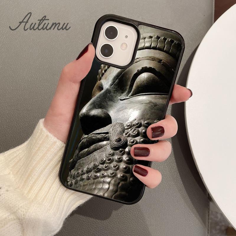 Carving Assyrian Mesopotamian Handyhülle für iPhone 11 12 13 14 Pro Max Mini X XR XS SE 2020 6 7 8 Plus Galaxy S21 S22 Schale