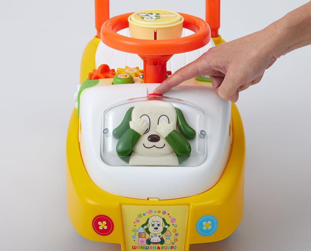 Nonaka Manufacturing Co., Ltd. Ride-on Wanwan and Popo Boobooka