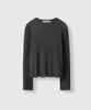 Mood Inside Woman (Woman) Even Frill Long Sleeve_ Charcoal