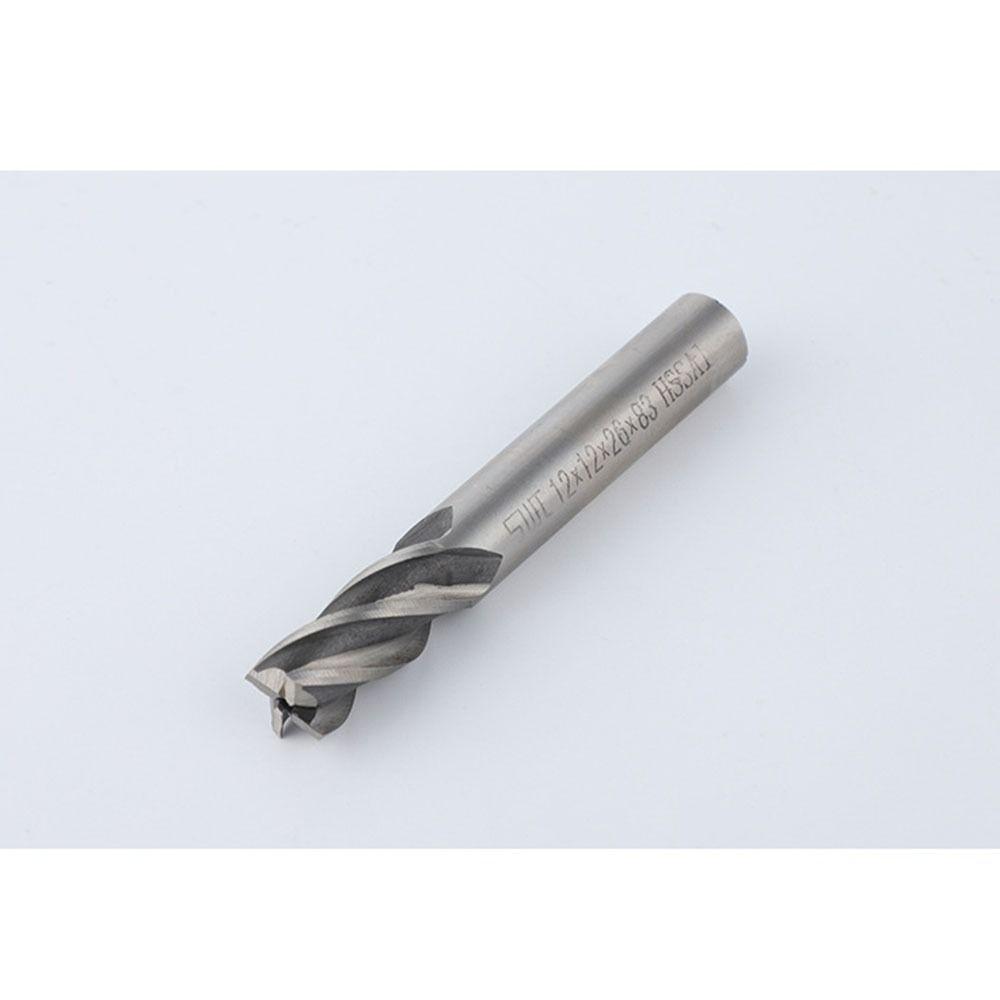 7/10Pcs High-Speed Steel End Mill Set Straight Shank HSS End Mill Wood Steel Milling