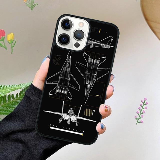 

Airplane Aircraft Phone Case For iPhone 17 Air 15 16 16e 11 12 13 14 Pro Max Cover For iPhone 17 Air Max Plus coque Fundas iPhone 13