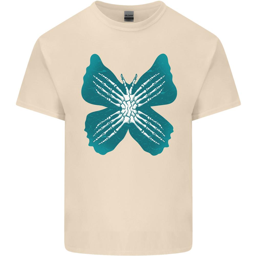 Butterfly Hands Mens Light Cotton T-Shirt