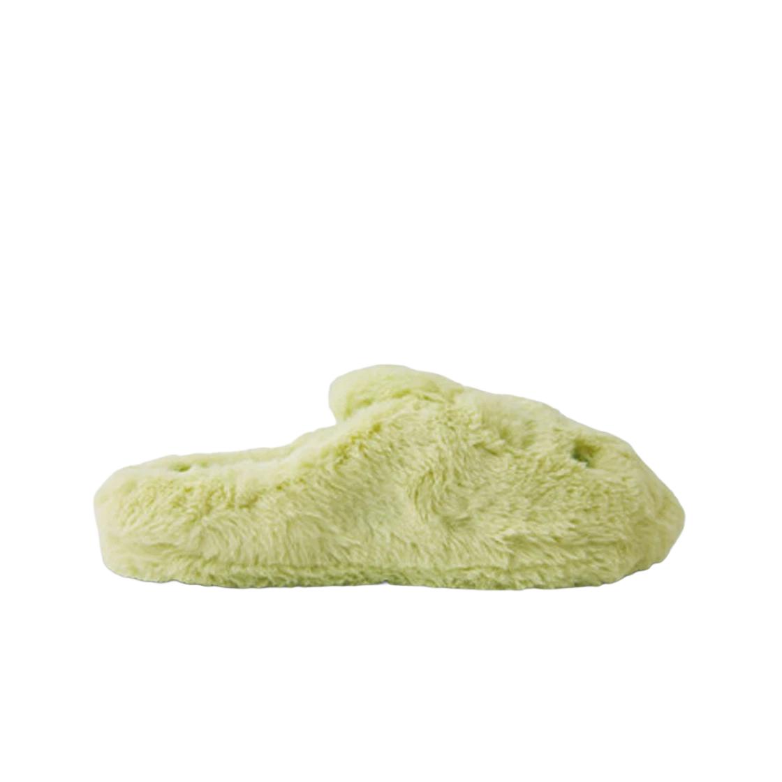 NewJeans Bunini Plush Room Shoes Green ONE SIZE
