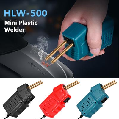 Plastsveiser, plastsveisesett med 200 STK varme stifter, mini håndholdt sveisemaskin for bil