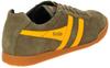 Gola Harrier Suede Sneakers (CMA192) Rhino/off-white/navy