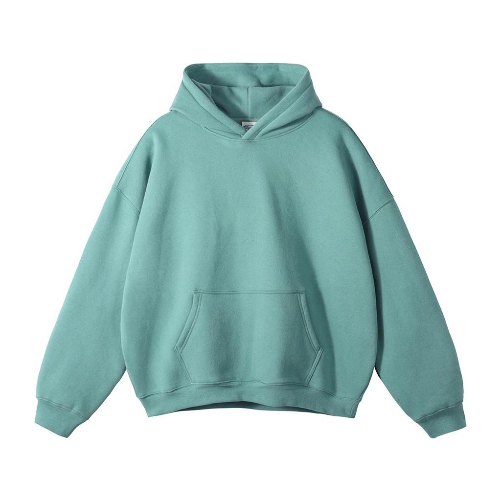 European & American Trendy Oversized Fleece-Lined Hooded Sweatshirt - Autumn/Winter Collection