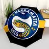 Parramatta Eels, Logo- Automatic Opening and Closing, 8-rib Structure Portable Umbrella, Suitable for Men and Women In All Seasons - Perfect