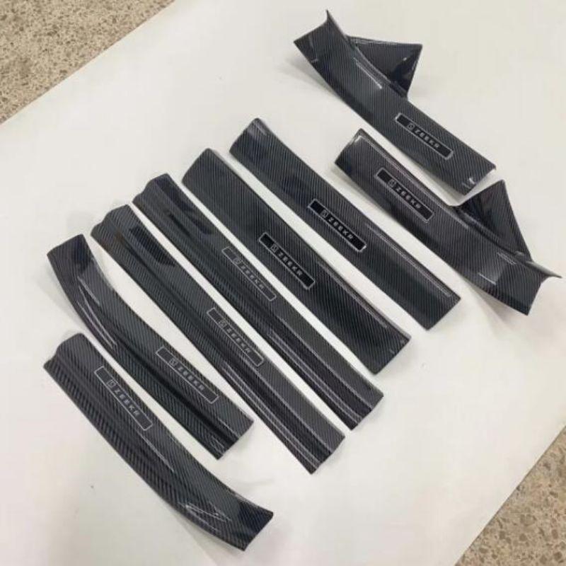 Zeekr 001 Interior Trim Set: Gear Shift Frame, Door Bowl, Glass Lift, Steering Wheel Panel, Sill Strip