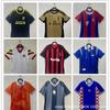Retro Nostalgic Jersey AC Royal M Portugal Netherlands Juventus Italy Barcelona Short-sleeved Retro Football Jersey