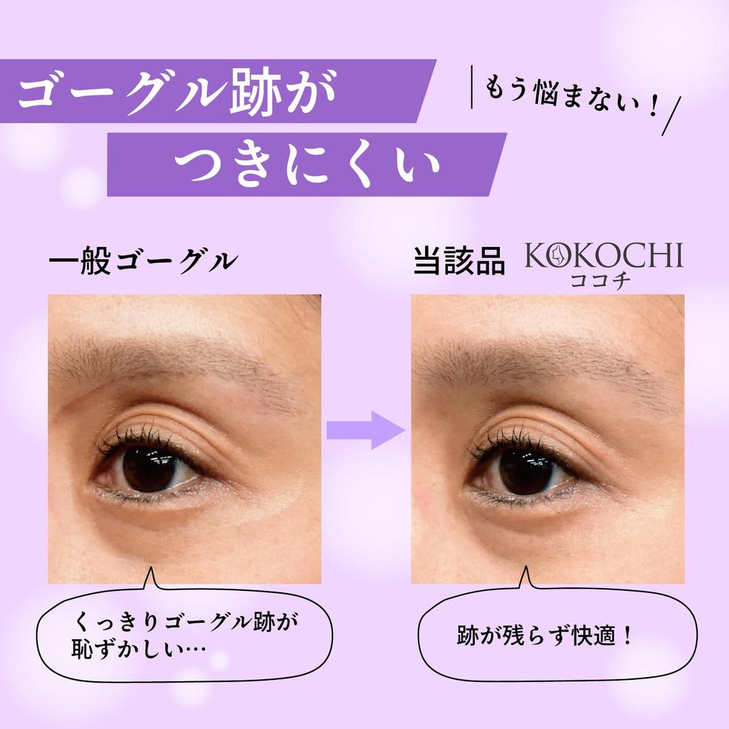 View Swimming Made In with a Natural Fit and 3D Face and Function with a System Women's Goggles, Japan, Pads, Anti-Fog Rub-On (V830YSA BL).