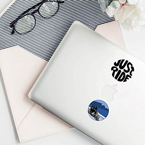 Motorrad Aufkleber Set 50 Stück Motorrad Auto Wasserdichte Aufkleber für Koffer, Fahrräder, Helme usw.