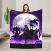 Solo Leveling  Blanket  Warm Soft Street Trend Plush Throw Blanket For Girls Boys Couch Bed Flannel Bedspread Bed Cover