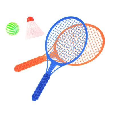 Badminton Racket Set Plastic Racket Set Tennis Racket Set For Toddlers Interactive Play Coordination Exercise