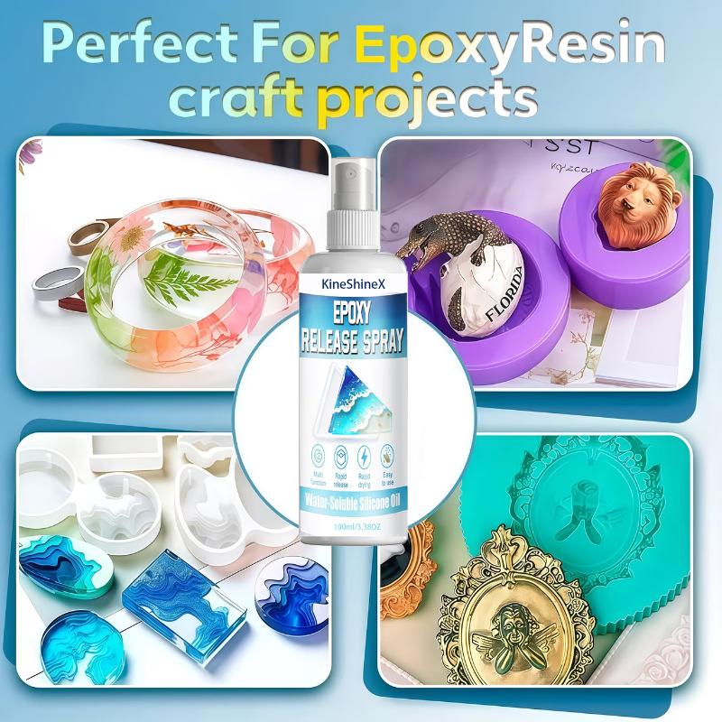 Epoxidform Trennspray - Harz & Epoxid Trennmittel Für Glattes, Einfaches Entformen Mit Leichtigkeit, Universell Einsetzbar Auf Fast Allen Formen