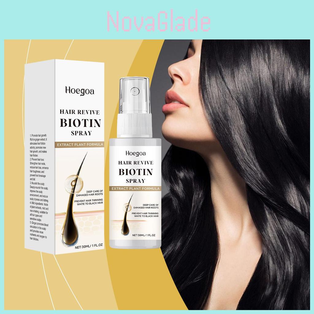 Hoegoa Herbal Hair Care Spray Nourishing Gentle Formula For Smooth Shiny Hair Treatment