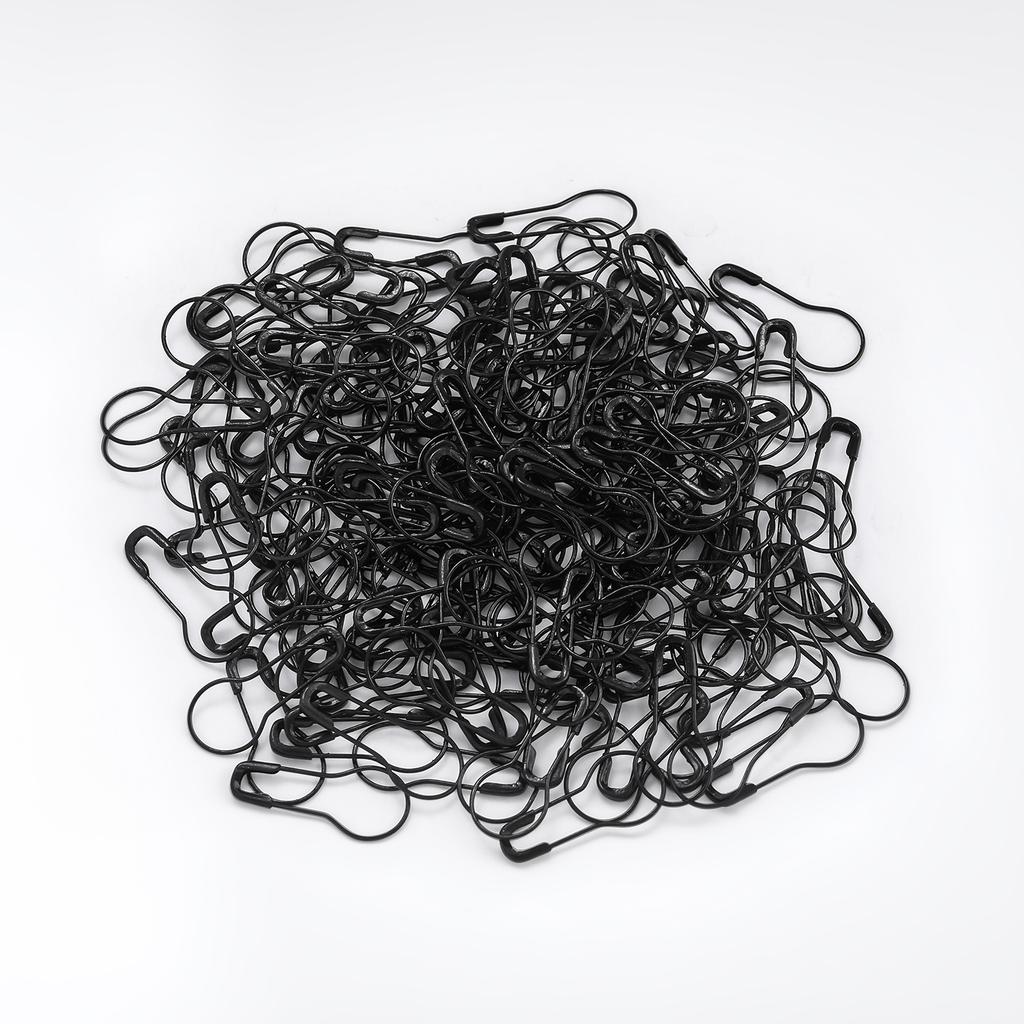 100Pcs/lot Metal Gourd Shape Safety Pins Paper Clip Fastener Craft DIY Sewing Tools Needles Large Safety Pin Brooch Accessories