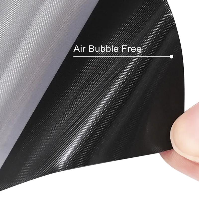 Lesklá černá vinylová fólie na střechu auta 1,35M x 2M/3M Samolepicí fólie na střechu auta bez bublin pro ochranu a styling ve stylu střešního okna