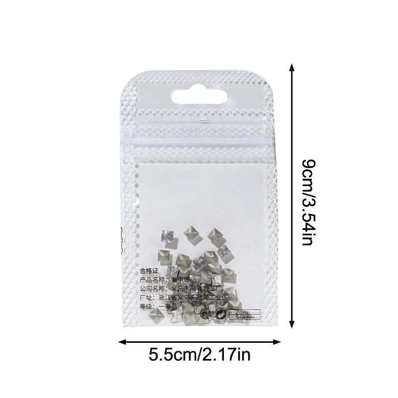 20Pcs Mini Nail Rhinestones Sharp Bottom 3D Flash Horse Eye Nail Art Crystal Gems Dazzling Manicure Nail Art Decoration