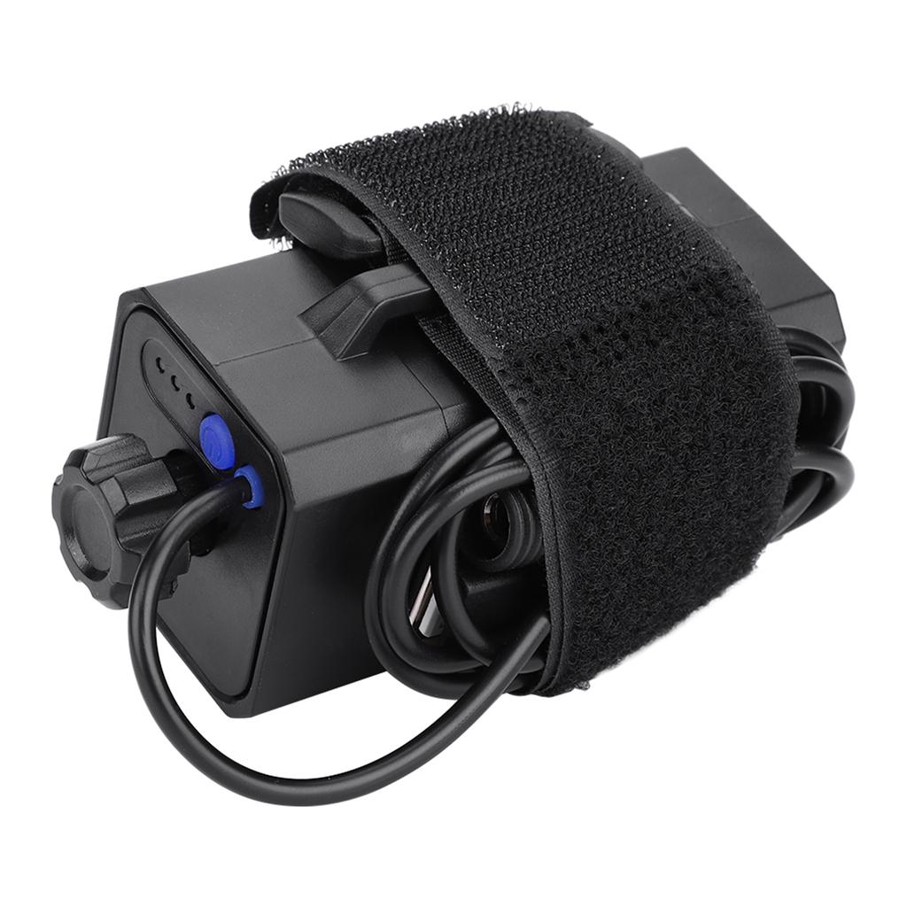 18650 Waterdichte Batterijpakket Behuizing Cover USB DC Dubbele Interface Voor Fiets Fietslamp