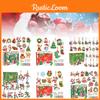 Colorful Acrylic Christmas Gift Blind Box Diy Diamond Painting Keychain Set 15 Pieces