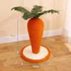 Cat Scratching Board - No Shavings Upright Sisal Carrot Climbing Frame Cat Toy Cat Pet Supplies