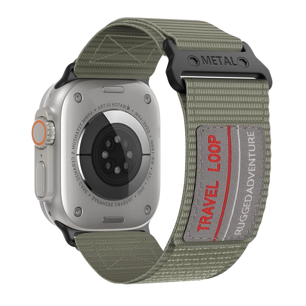 Trail Loop for Apple Watch Ultra Band 49mm 44mm 45mm 42mm Nylon Sport Correa Bracelet iWatch Ultra 2 Series 9 7 6 5 4 8 Se Strap