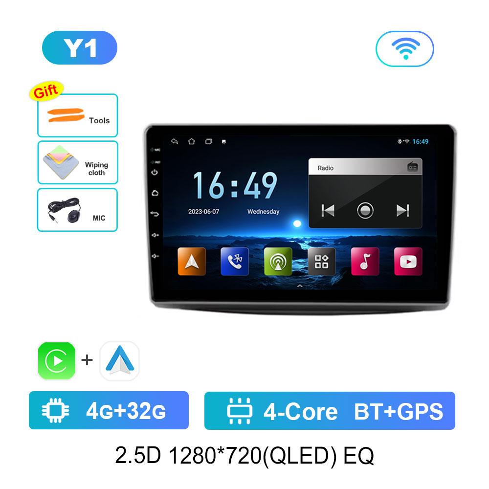 Car Audio Multimedia Player Navigation GPS Android 14 for Alfa Romeo MiTo 955 2008 - 2016 Touch Screen WiFi BT Head Unit 4G