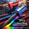 Bright Sword Outdoor Toy Folding Ejection Multi-Color Shooting Soft Bullet Cosplay Sword Party Family Interactive Toy For Adult