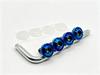 Kuroobaa Car License Plate Bolts, Titanium Number Frame, Car License
