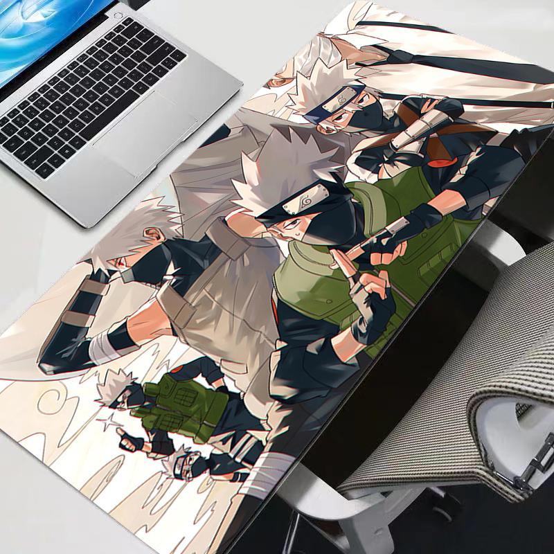 

XXL Mouse Pad Anime Gamer Computer Mousepad Gaming Naruto Accessories Tablet Varmilo Keyboard Anime Durable Mausepad 30x60x0.2cm