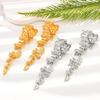 Fashionable Floral Luxury Earrings - Chic and Casual Style for Women
