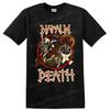 Napalm Death Death Metal T Shirt W/ Gas Mask Skull Target Graphic Tee Unisex