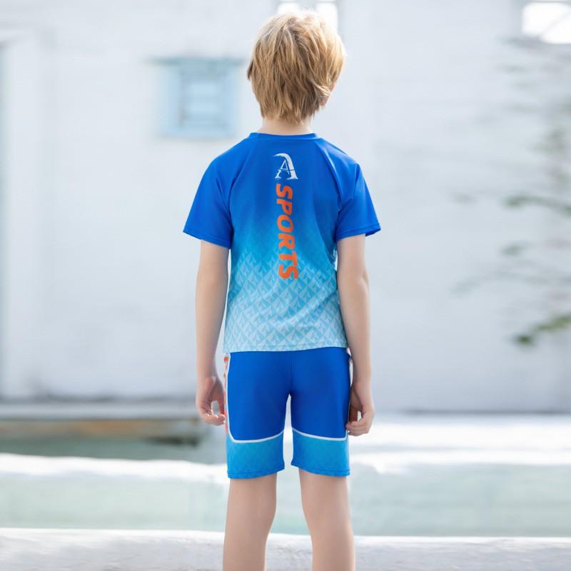 Boys Swim Trunks Quick-Dry Separated Swimsuit Teens Kids Athletic Swimming Pool Beach Use