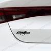 AAABV1 Metal Alloy L&K Logo Car Trunk Fender Sticker Side Emblem Badge For Skoda Sport Line Octavia Kamiq Fabia Yeti Superb Scala VRS