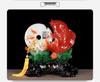Yearly Abundance Fish Ornament: Home Decor for Living Room, Wine Cabinet, TV Stand - Perfect Housewarming Gift