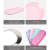 Stainless Steel Jewelry Tray Desktop Storage Plate Cosmetics Jewelry Plate Metal Tray