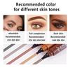 Four-pronged eyebrow pencil,waterproof,long-lasting,non-decoloring,four-pronged wild eyebrow pencil,liquid water eyebrow pencil