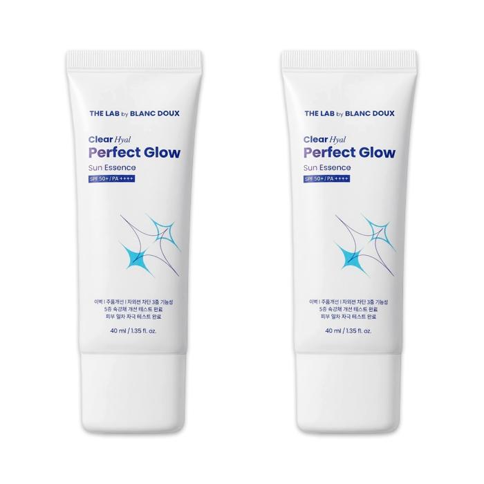 THE LAB by BLANC DOUX Clear Hyal Perfect Glow Sun Essence 40ml (3 Options) - DAISO