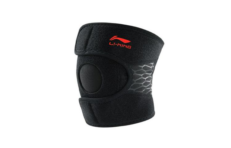 Li Ning Badminton Unisex Elastane Polyamide Polyester Knee Pads LDEP558-1 L